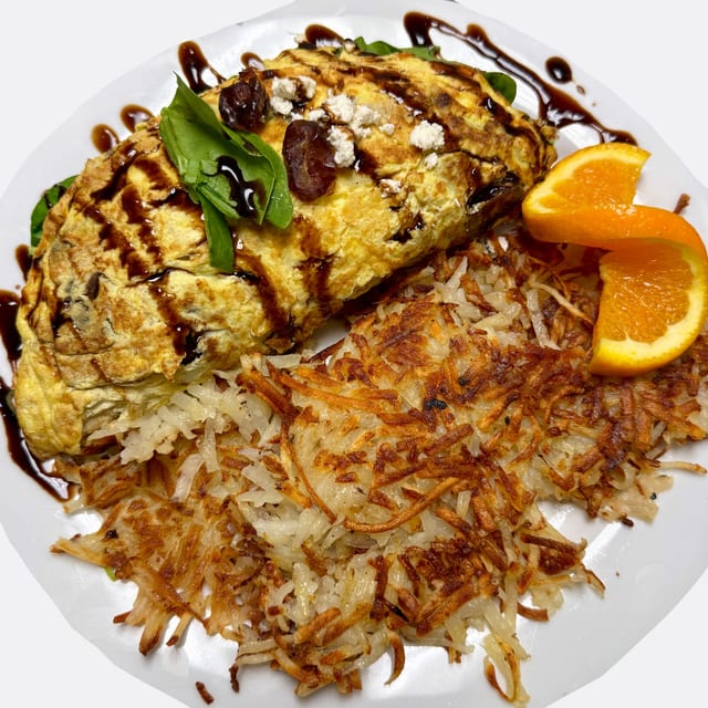 Persian Date Omelet.