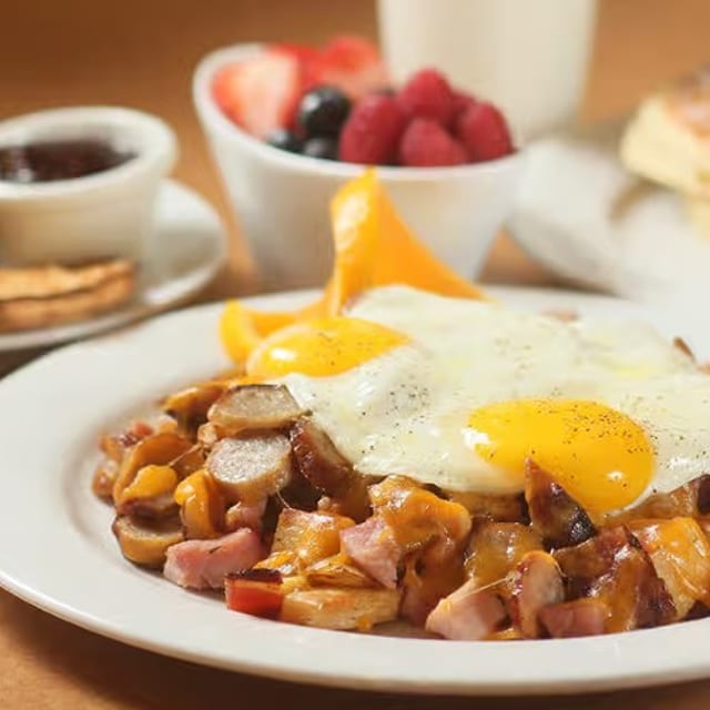 Meat Lover Skillet.