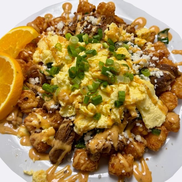 Twisted Carnitas Tots.